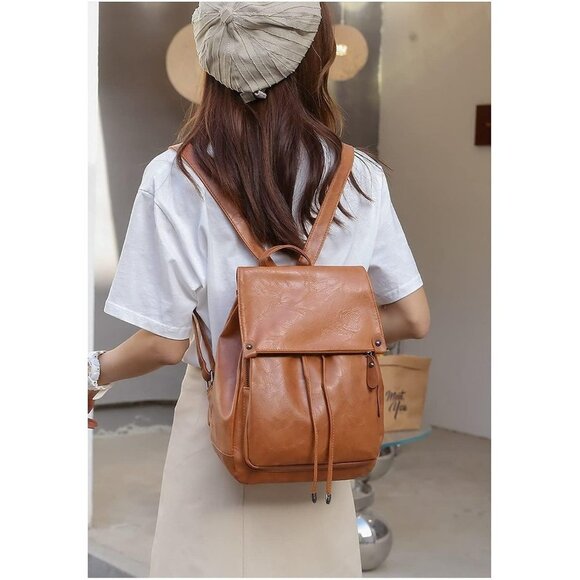 NEW‎ Convertible PU Leather Satchel Handbags and Shoulder Bag Size - Picture 1 of 6